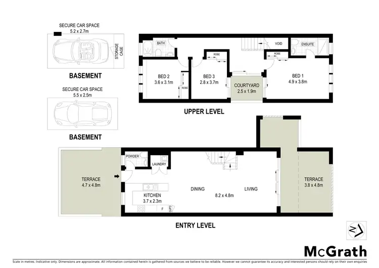 Floorplan of Homely townhouse listing, 39/56 Powell Street, Homebush NSW 2140