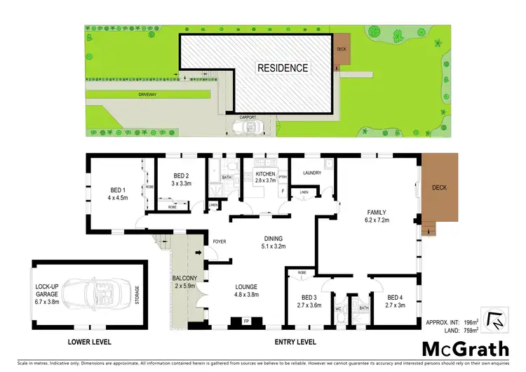 Floorplan of Homely house listing, 16 Gowan Brae Avenue, Oatlands NSW 2117