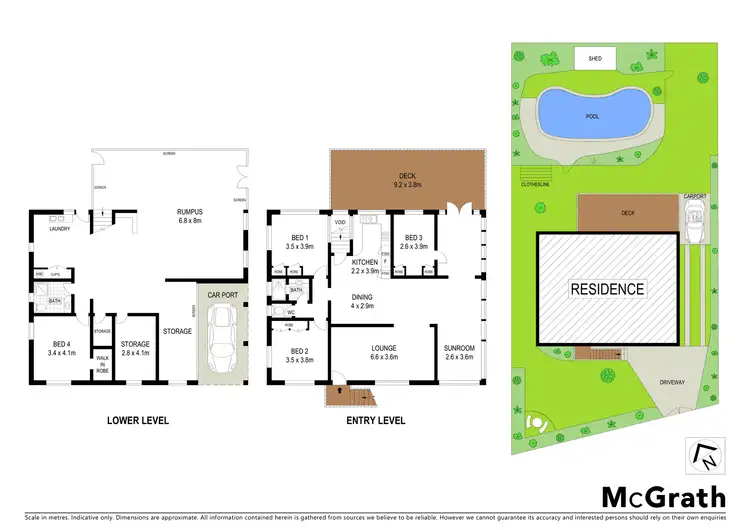 Floorplan of Homely house listing, 7 Gilbert Crescent, Castle Hill QLD 4810