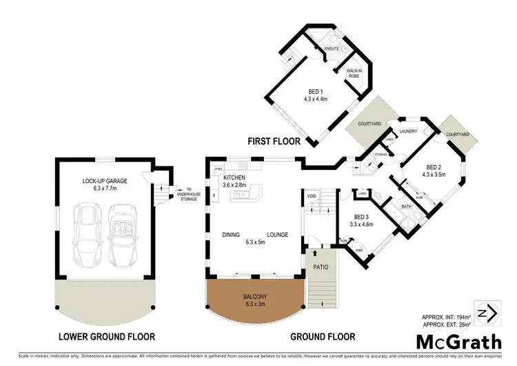 Floorplan of Homely townhouse listing, 2/41 Beachfront Parade, East Ballina NSW 2478