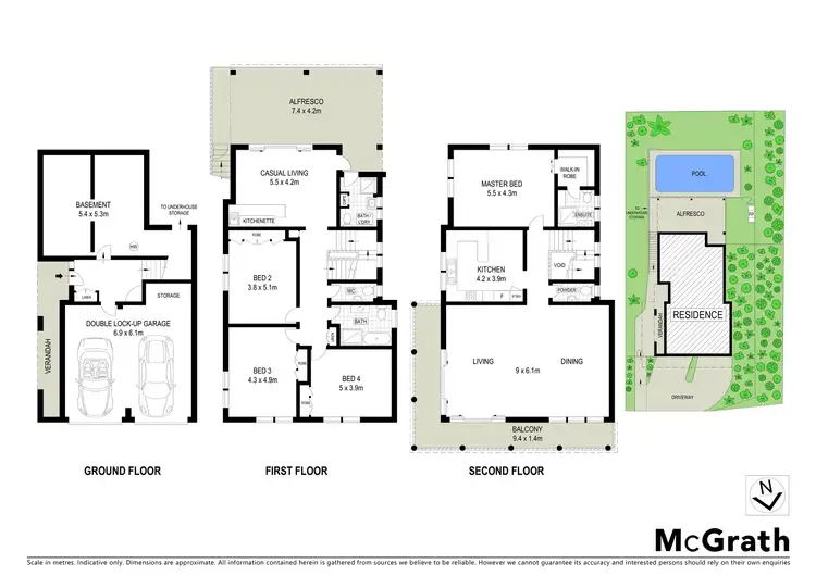 Floorplan of Homely house listing, 5 Llanfoyst Street, Randwick NSW 2031