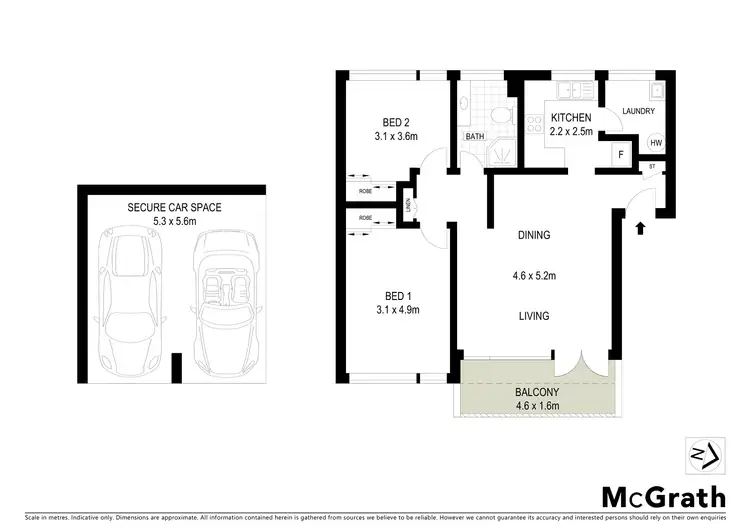 Floorplan of Homely apartment listing, 10/27 Boyle Street, Balgowlah NSW 2093