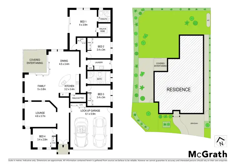 Floorplan of Homely house listing, 1 Round Oak Close, Port Macquarie NSW 2444
