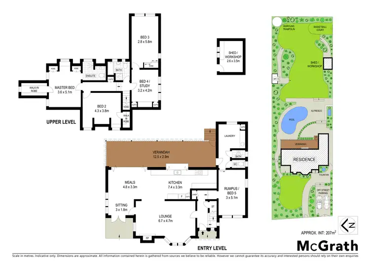 Floorplan of Homely house listing, 23 Mount Pleasant Avenue, Normanhurst NSW 2076