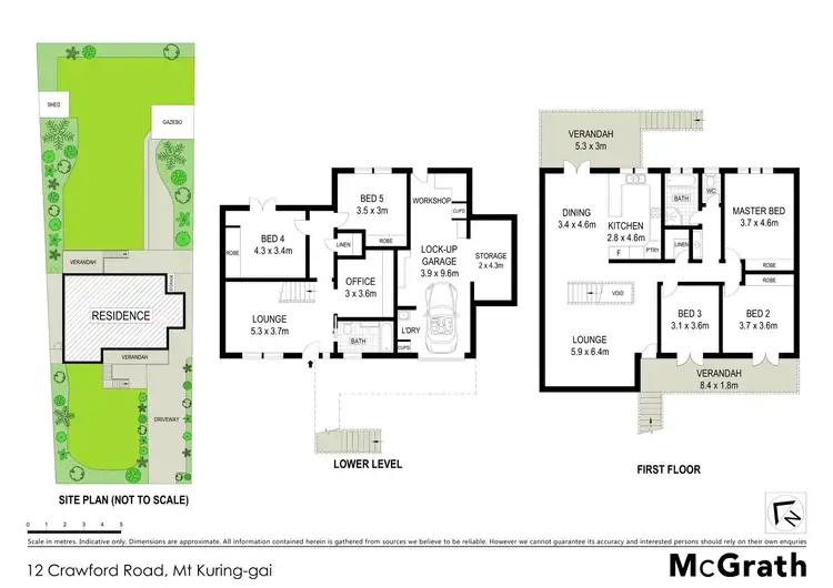 Floorplan of Homely house listing, 12 Crawford Road, Mount Kuring-gai NSW 2080