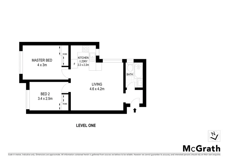 Floorplan of Homely apartment listing, 6/8 Vialoux Avenue, Paddington NSW 2021