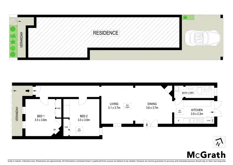 Floorplan of Homely house listing, 82 Chelmsford Street, Newtown NSW 2042