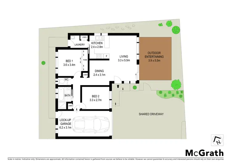 Floorplan of Homely villa listing, 20A Yethonga Avenue, Blue Bay NSW 2261