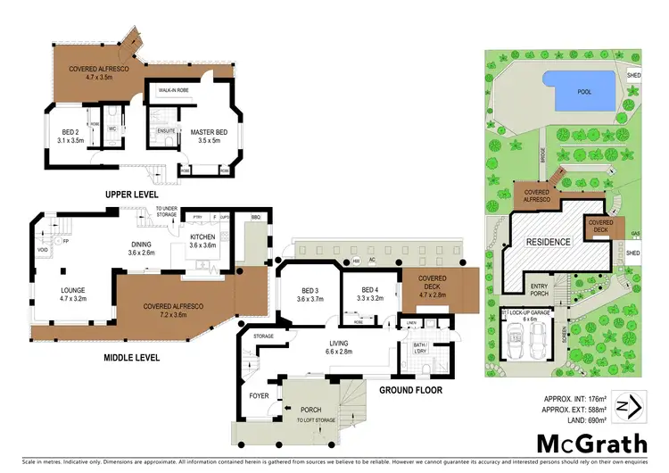 Floorplan of Homely house listing, 36 Orient Drive, Sunrise Beach QLD 4567