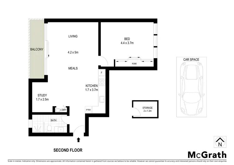 Floorplan of Homely apartment listing, 8/36 The Avenue, Balaclava VIC 3183