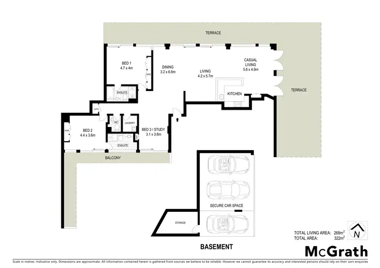 Floorplan of Homely apartment listing, 34/42 Flinton Street, Paddington NSW 2021