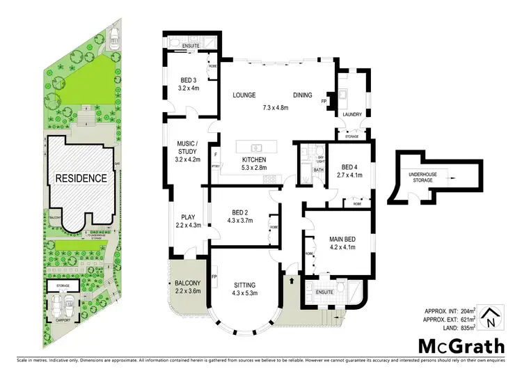 Floorplan of Homely house listing, 33 Murray Street, Lane Cove NSW 2066