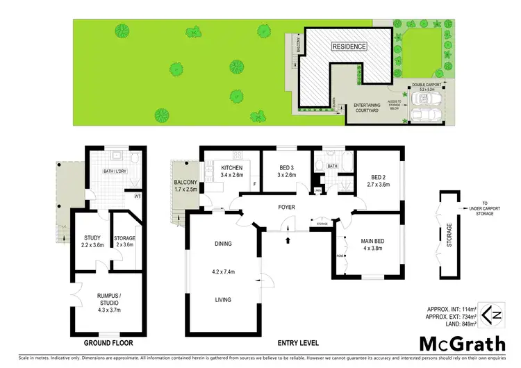 Floorplan of Homely house listing, 35 Nundah Street, Lane Cove NSW 2066