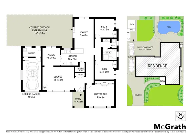 Floorplan of Homely house listing, 11 Batlow Place, Bossley Park NSW 2176