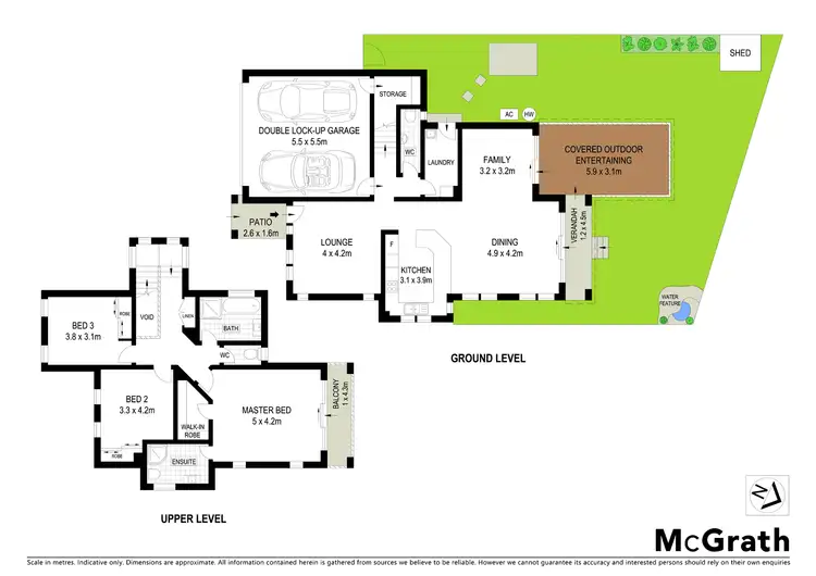 Floorplan of Homely house listing, 5B Cobble Circuit, West Hoxton NSW 2171