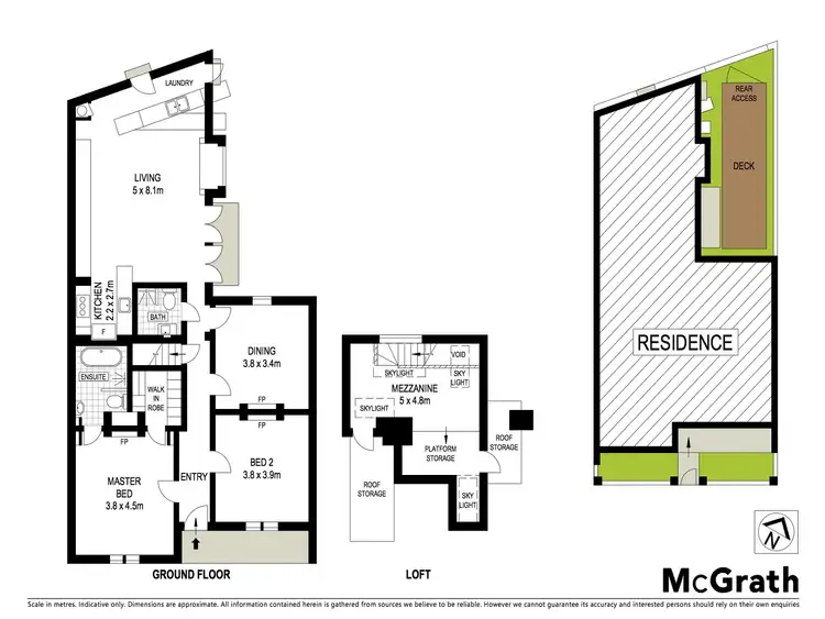 Floorplan of Homely house listing, 64 O'Grady Street, Albert Park VIC 3206