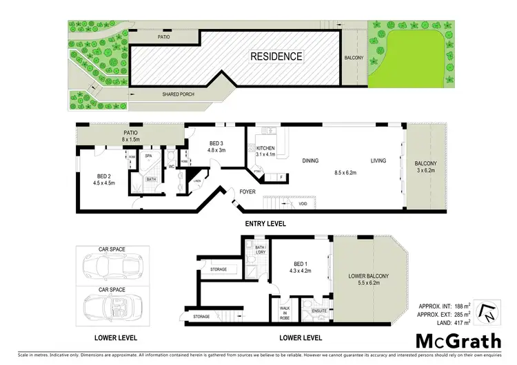 Floorplan of Homely townhouse listing, 1/29 Warren Avenue, Avoca Beach NSW 2251