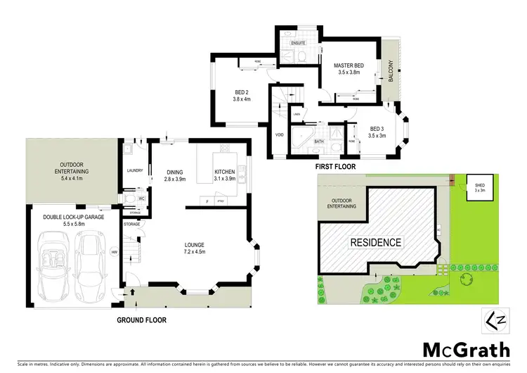 Floorplan of Homely house listing, 2/12B Harley Street, Sylvania NSW 2224