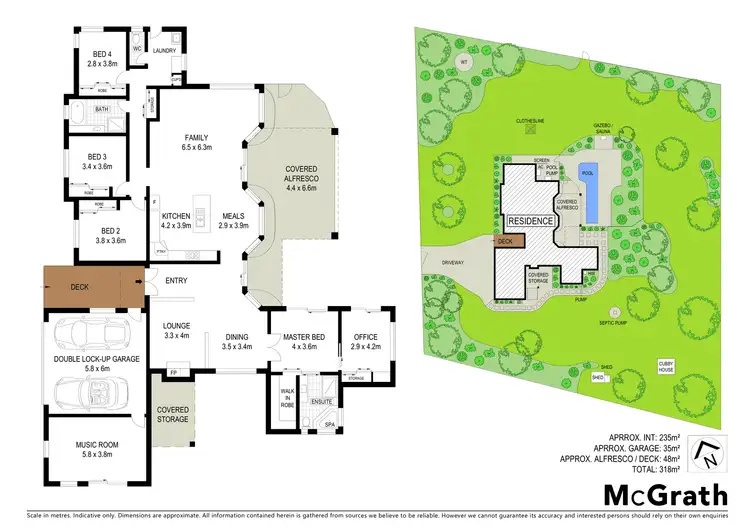 Floorplan of Homely house listing, 20 DE ZEN Road, Palmview QLD 4553