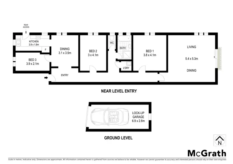 Floorplan of Homely apartment listing, 5/151 Victoria Road, Bellevue Hill NSW 2023