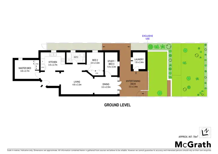 Floorplan of Homely apartment listing, 2/277 O'Sullivan Road, Bellevue Hill NSW 2023