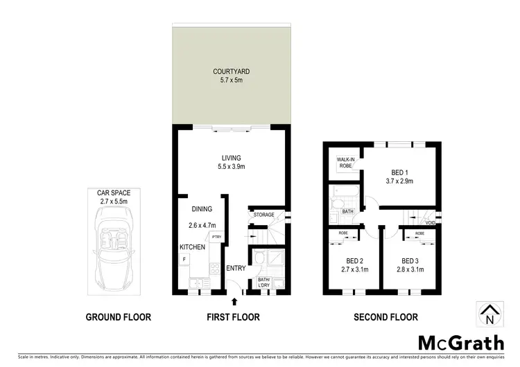 Floorplan of Homely townhouse listing, 19/79 Hutton Road, The Entrance North NSW 2261