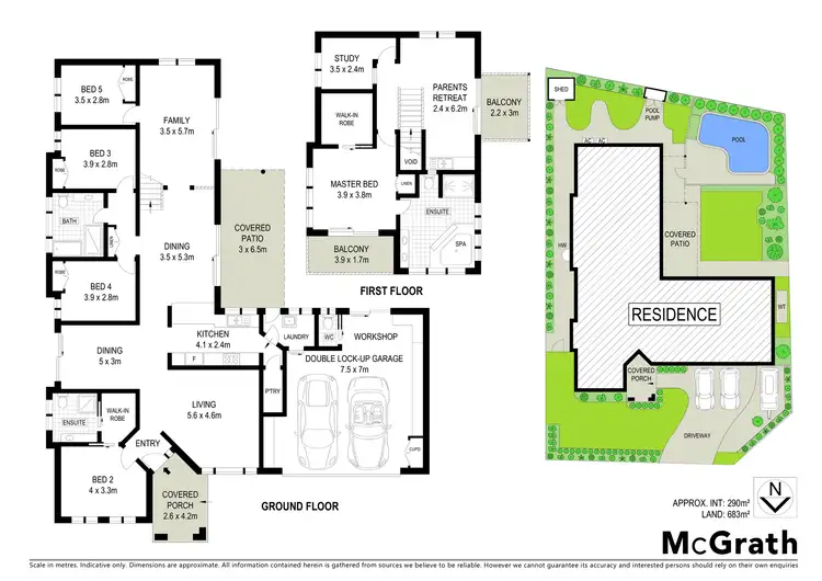 Floorplan of Homely house listing, 9 Conroy Crescent, Kariong NSW 2250
