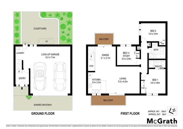 Floorplan of Homely villa listing, 5/185 Albany Street, Point Frederick NSW 2250