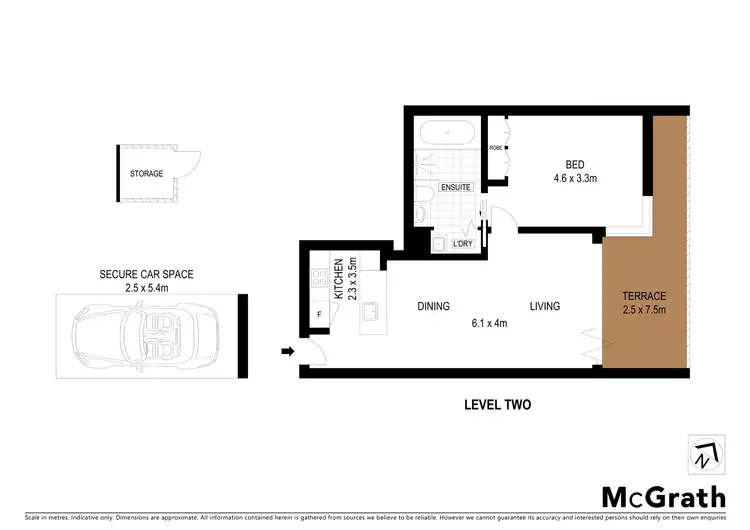 Floorplan of Homely apartment listing, 207/1 Sterling Circuit, Camperdown NSW 2050