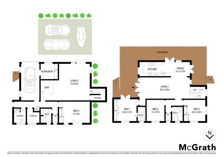Floorplan of Homely house listing, 20 Luya Street, Fairfield QLD 4103
