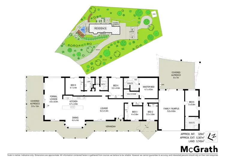 Floorplan of Homely house listing, 8-10 Mavista Grove, Elanora QLD 4221