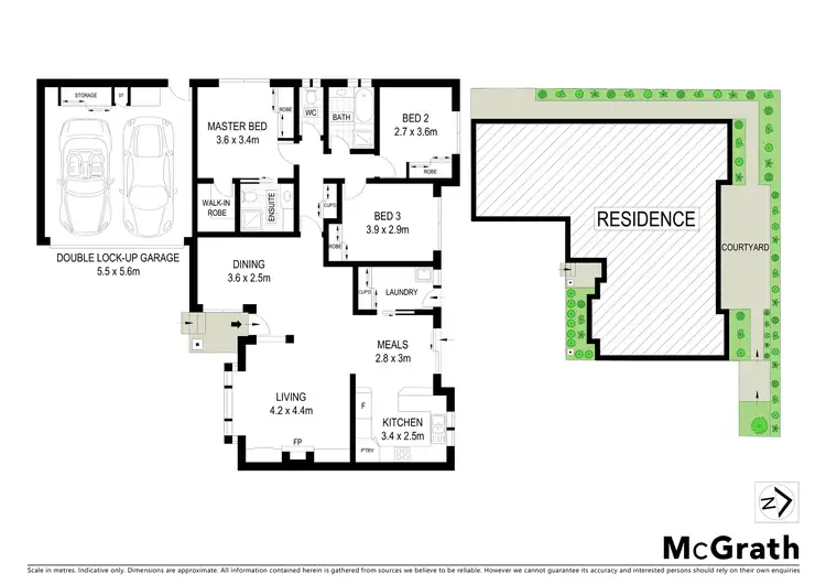 Floorplan of Homely unit listing, 2/57 Stocks Road, Mount Waverley VIC 3149