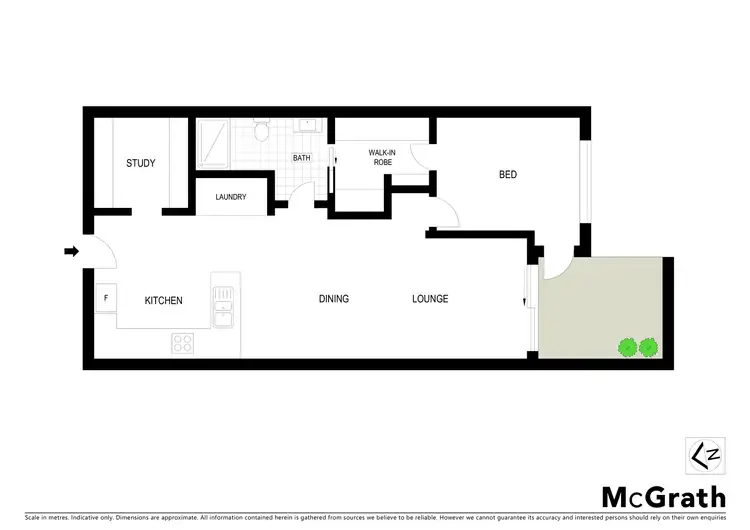 Floorplan of Homely apartment listing, 143/2 Windjana Street, Harrison ACT 2914