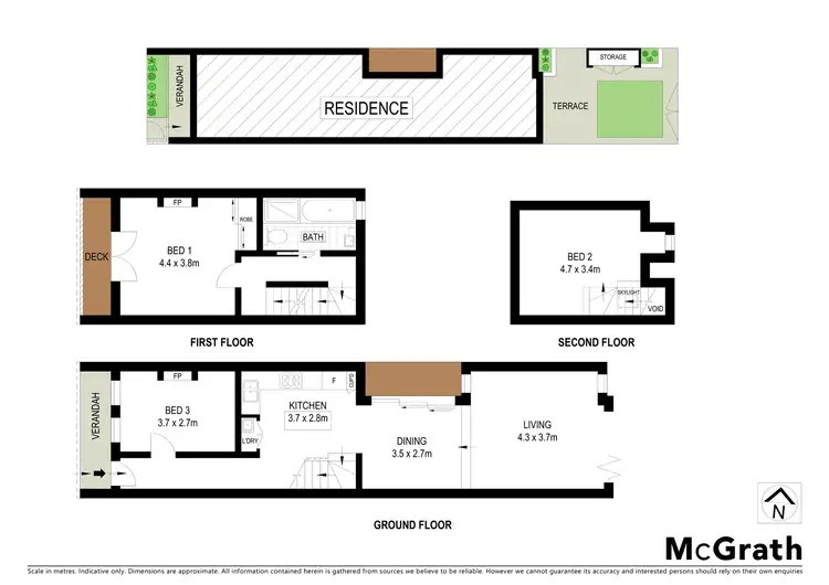 Floorplan of Homely house listing, 59 Union Street, Paddington NSW 2021