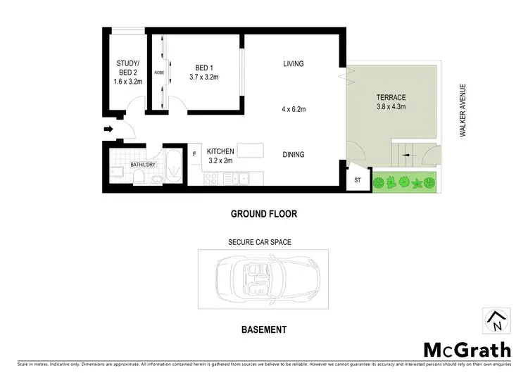 Floorplan of Homely apartment listing, 5/44 Melrose Parade, Clovelly NSW 2031