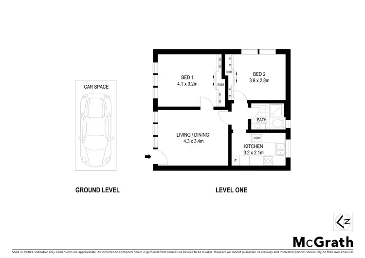 Floorplan of Homely apartment listing, 6/8 Queen Street, St Kilda East VIC 3183