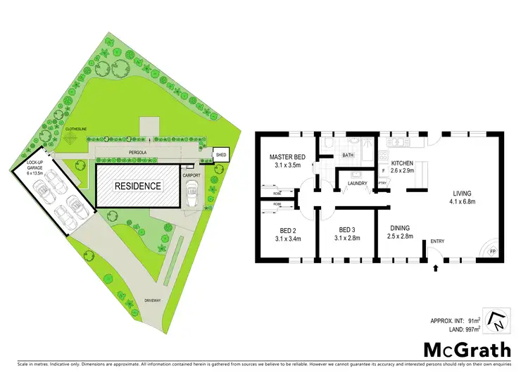 Floorplan of Homely house listing, 34 Fimister Circuit, Kambah ACT 2902