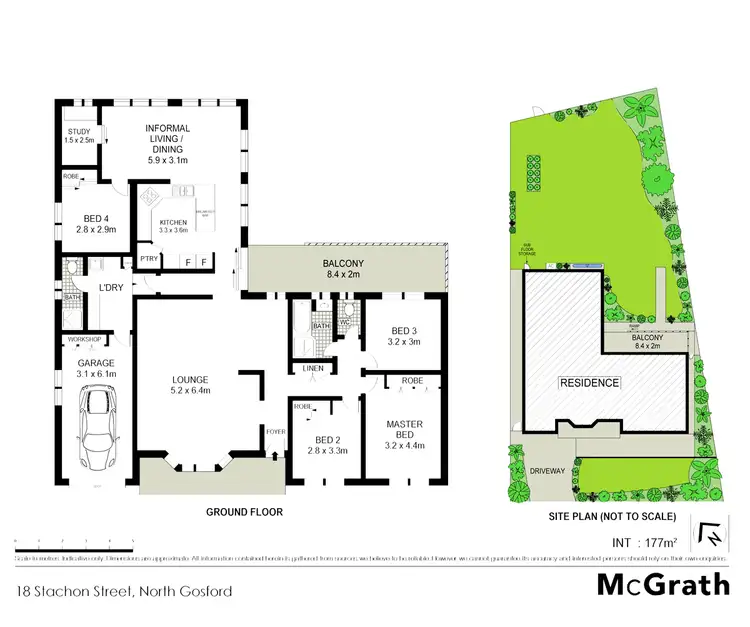 Floorplan of Homely house listing, 18 Stachon Street, North Gosford NSW 2250