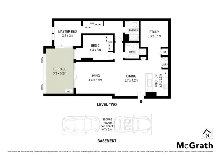 Floorplan of Homely apartment listing, 203/1 Church Avenue, Mascot NSW 2020