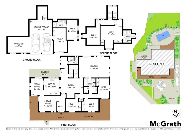 Floorplan of Homely house listing, 13 Lowanna Avenue, Forresters Beach NSW 2260