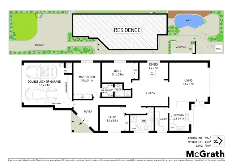 Floorplan of Homely house listing, 74 Parr Parade, Narraweena NSW 2099