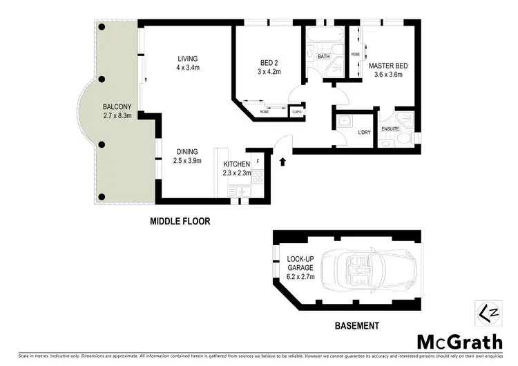 Floorplan of Homely apartment listing, 19/37 Sherbrook Road, Hornsby NSW 2077