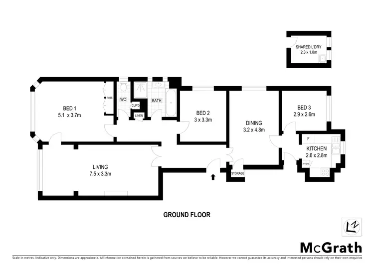 Floorplan of Homely apartment listing, 4/5 Aston Garden, Bellevue Hill NSW 2023