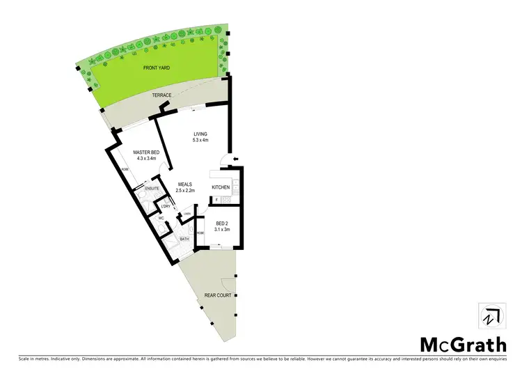 Floorplan of Homely apartment listing, 3/56 Ijong Street, Braddon ACT 2612