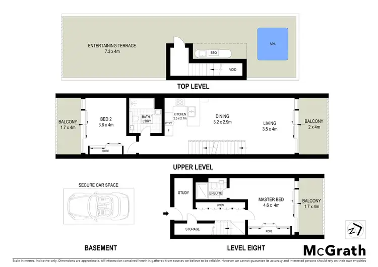 Floorplan of Homely apartment listing, 807/15 Joynton Avenue, Zetland NSW 2017