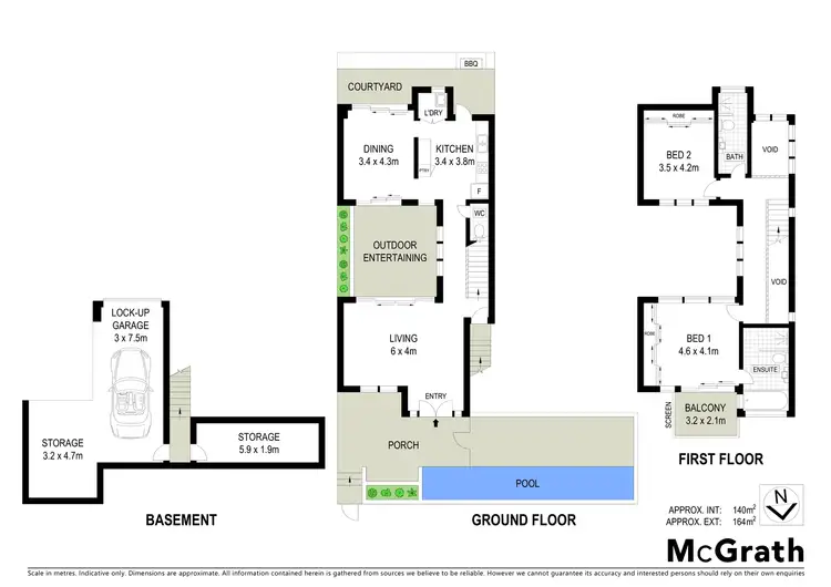Floorplan of Homely unit listing, 4/49 Hutton Road, The Entrance North NSW 2261