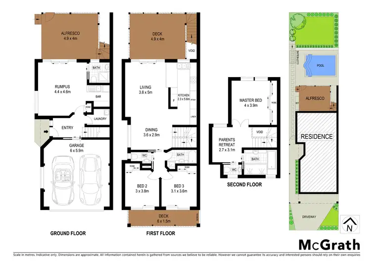 Floorplan of Homely townhouse listing, 55C Hill Street, Port Macquarie NSW 2444