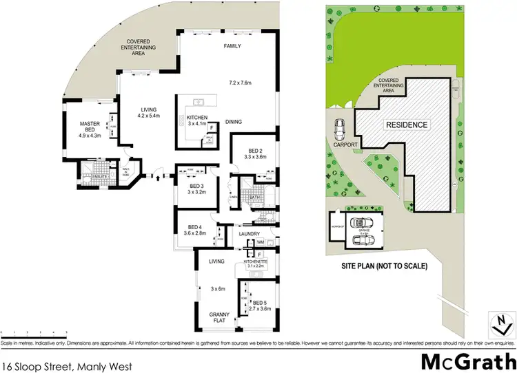 Floorplan of Homely house listing, 16 Sloop Street, Manly West QLD 4179