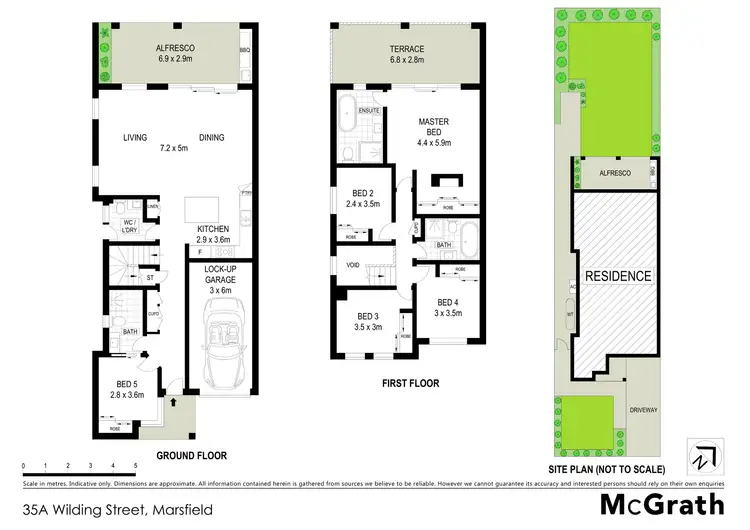 Floorplan of Homely house listing, 35A Wilding Street, Marsfield NSW 2122