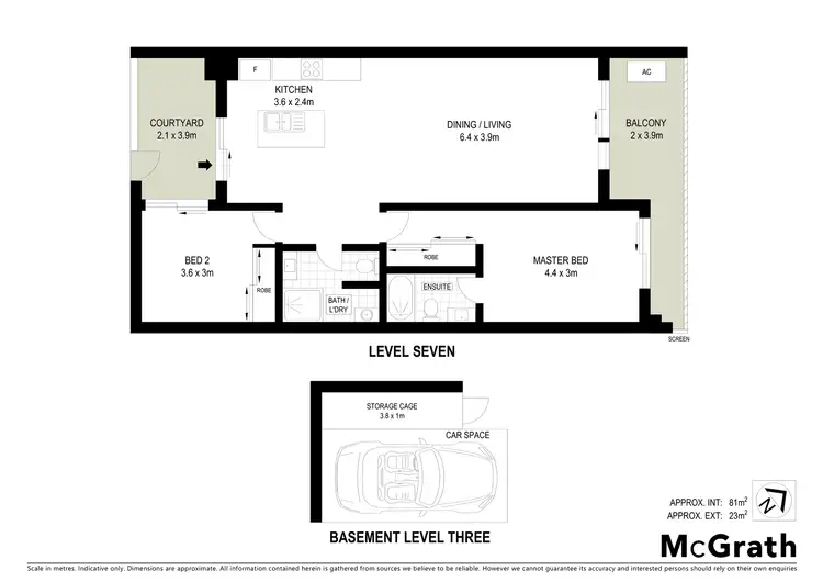 Floorplan of Homely apartment listing, 704/75 Park Road, Homebush NSW 2140